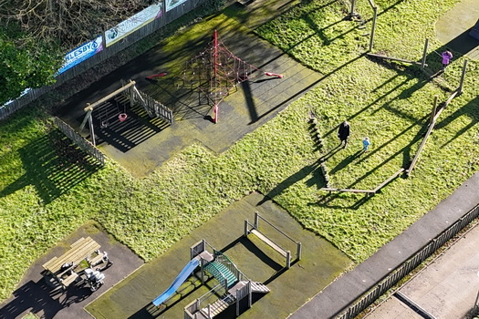Play area from above